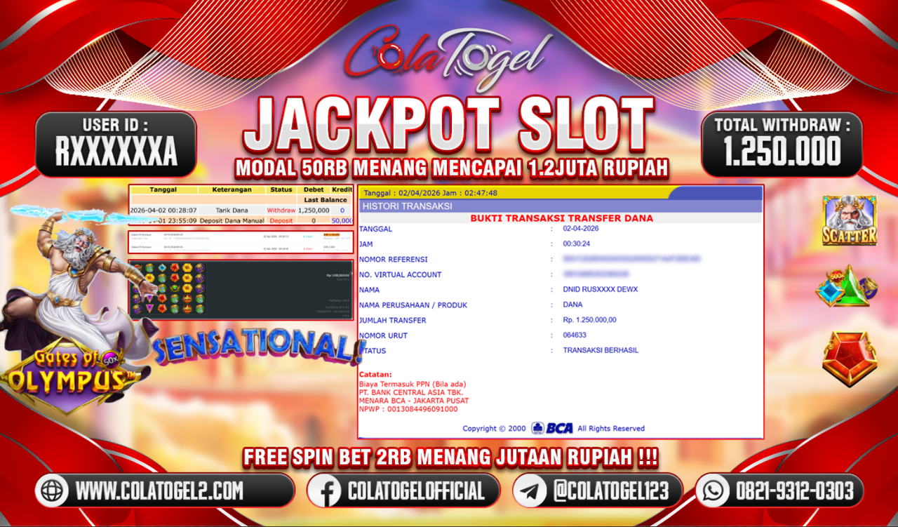 JACKPOT SLOT GACORR!!