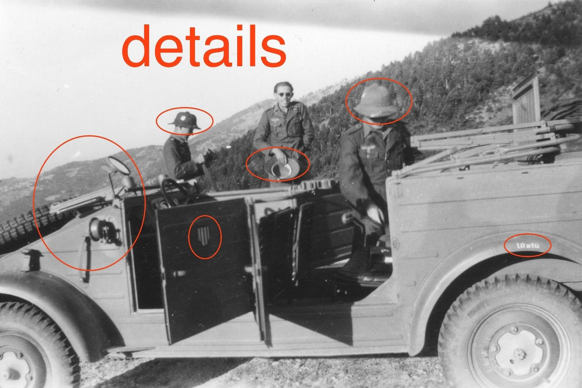 VW 82 Kübelwagen KRETA 22.Infanterie-Division Gr