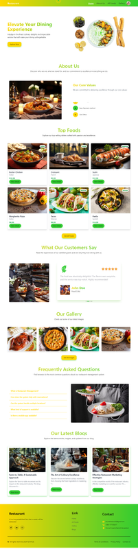 Restaurant Management