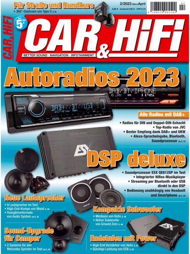 Cover: Car und Hifi Magazin No 02 März-April 2023