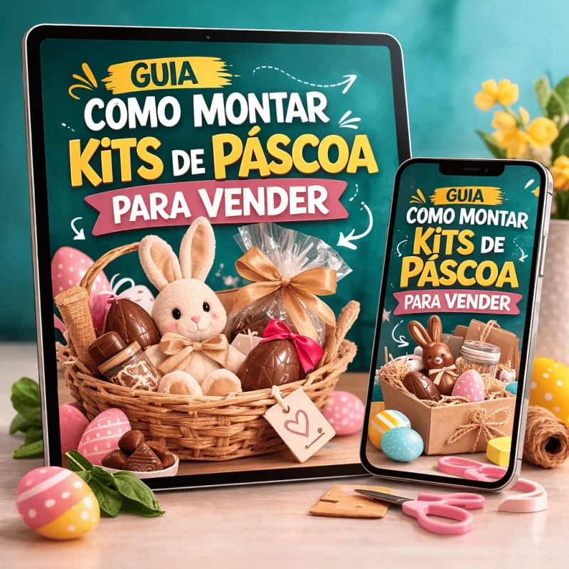 Guia Como Montar Kits de Páscoa para Vender