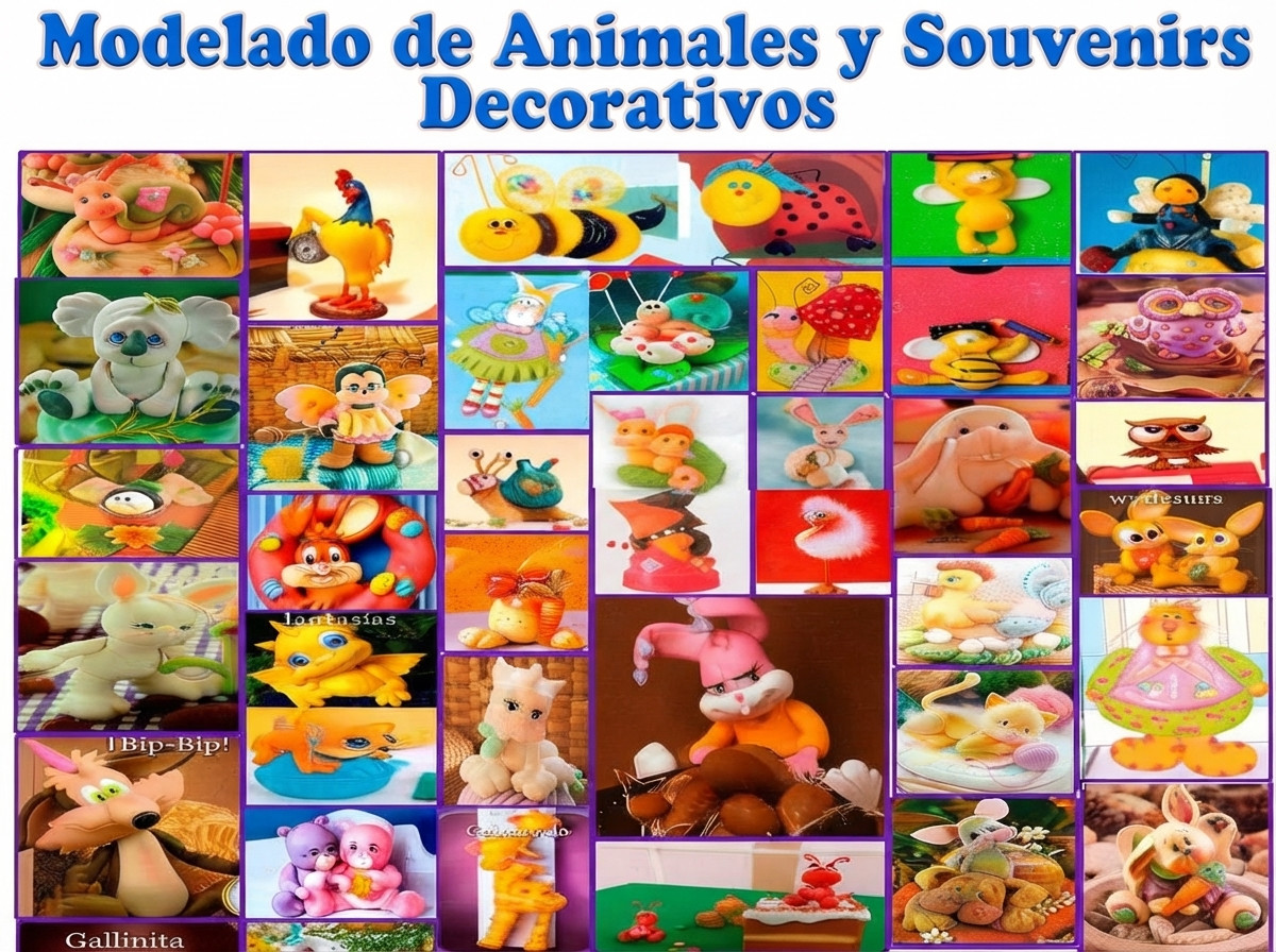 Manual de pasta fria animales revista porcelanicron