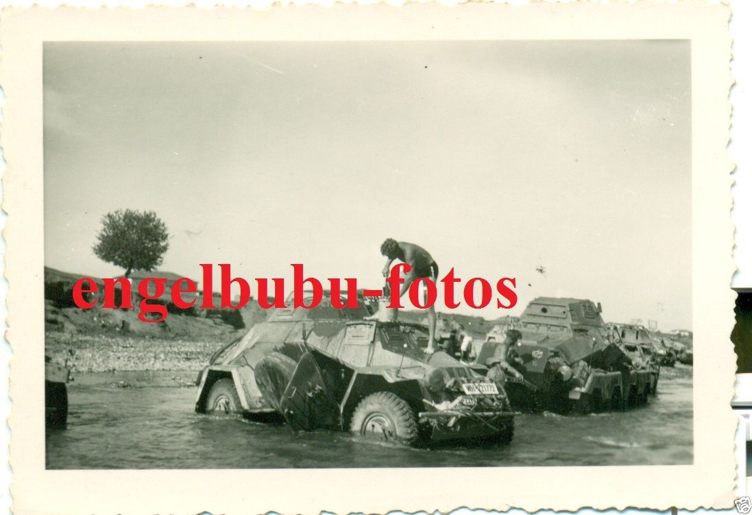 FOTO - PANZERSPÄHWAGEN - SdKfz 232   222 - Bekom