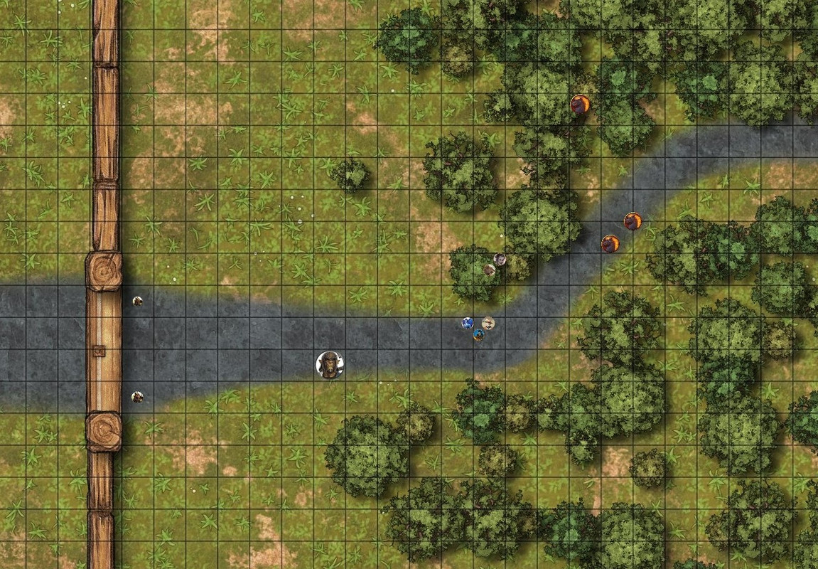 Pre-Initiative - Village Hidden in the Trees