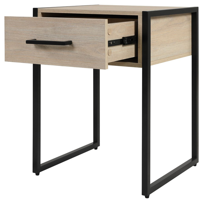 Upgrade Your Bedroom with Mainstays Industrial Nightstand – Now Only $28.13 at Walmart