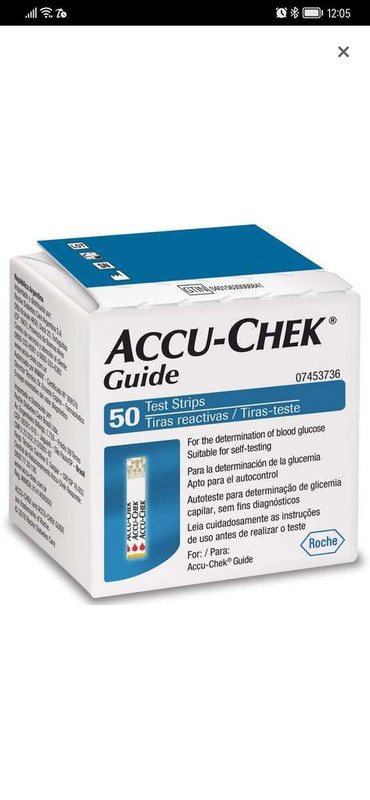 Amazon Tiras reactivas para Accu-Chek Guide caja con 50 tiras reactivas 