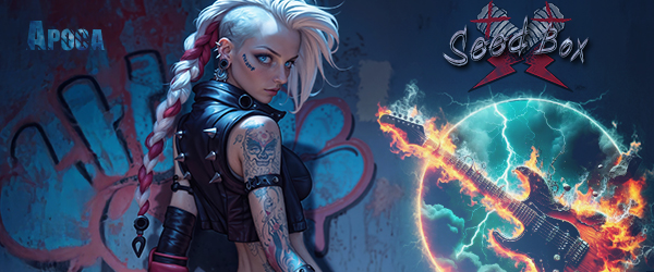 Banner Seedbox (Neon effect Punk Musicians)