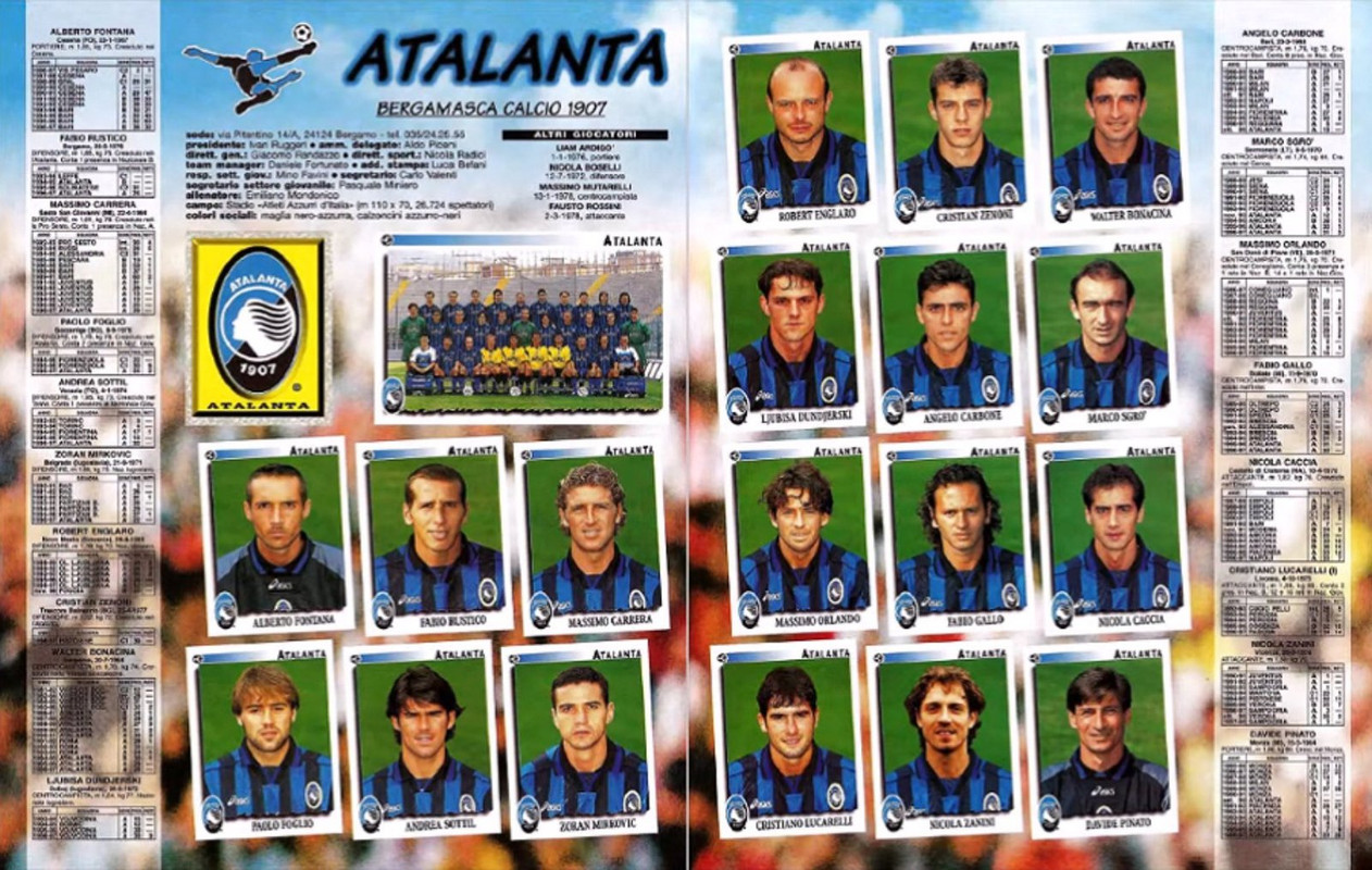 Calciatori panini 1997-98-03