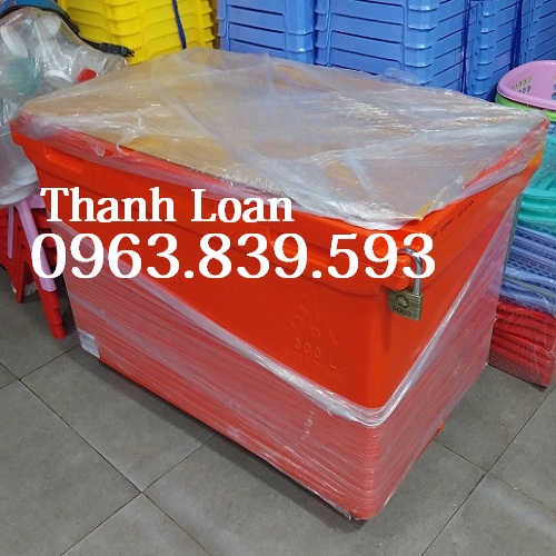 Toàn quốc - Thùng ướp lạnh thực phẩm, thùng trữ hải sản dung tích 300lit / 0963.839.593 ms.loan Thung-da-thai-lan-300l-mo-neo