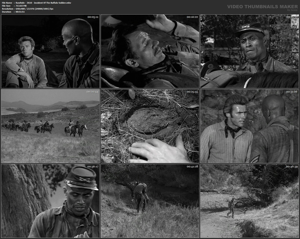 Rawhide - 3X10 - Incident Of The Buffalo Soldier.mkv