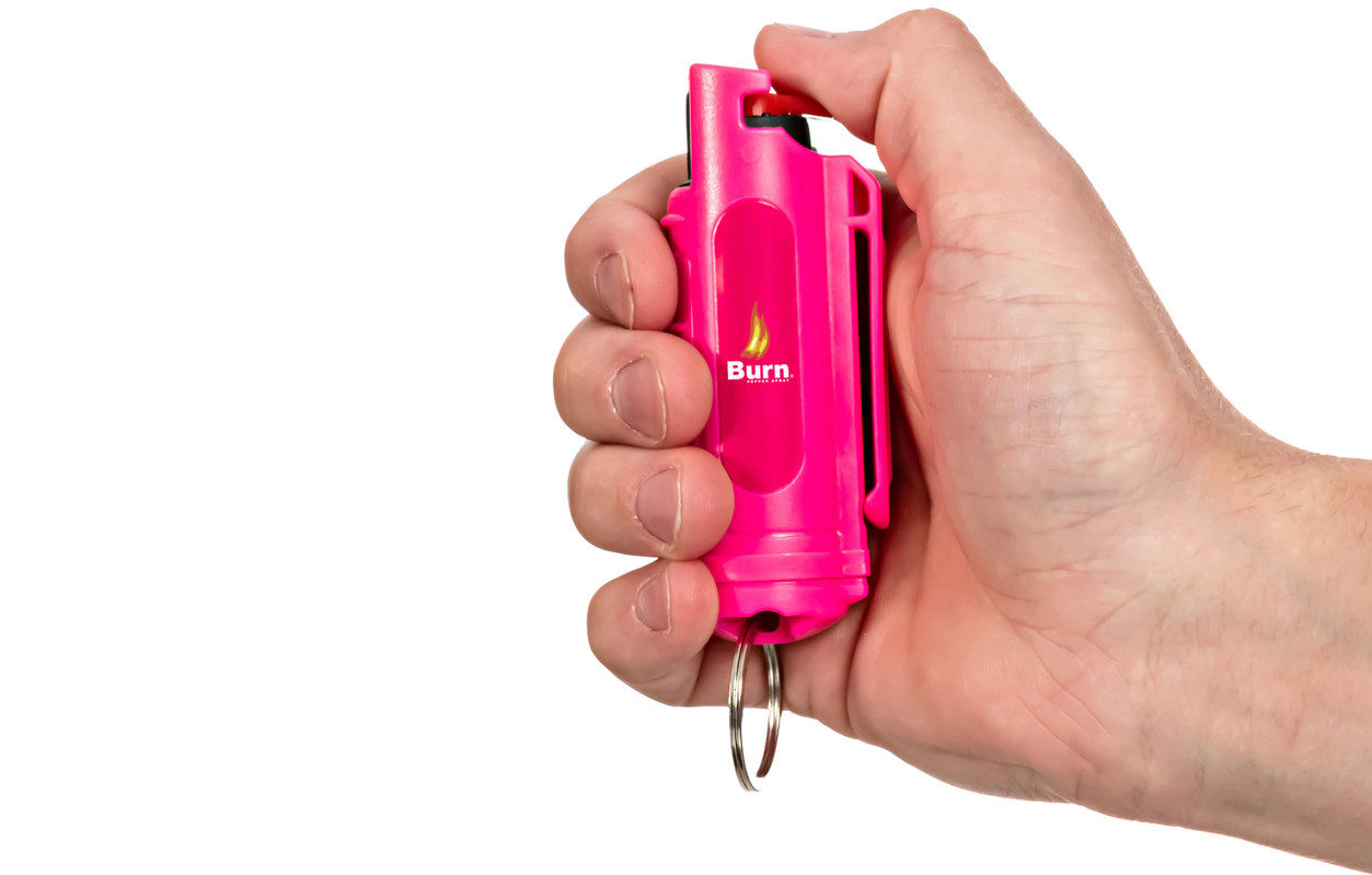 burn-pepper-spray-keychain-self-defense-mace-police-magnum-oc-spray-pink