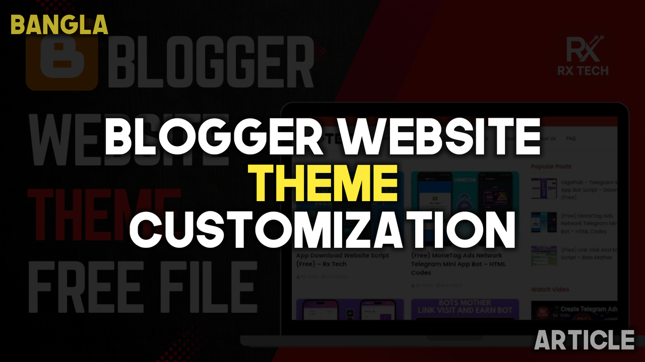Blogger Theme Preview