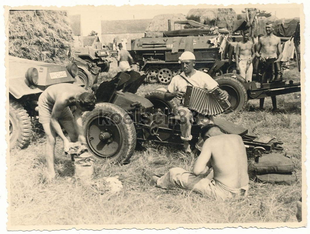 Foto Gaudreville Frankreich Panzerjäger Schützen