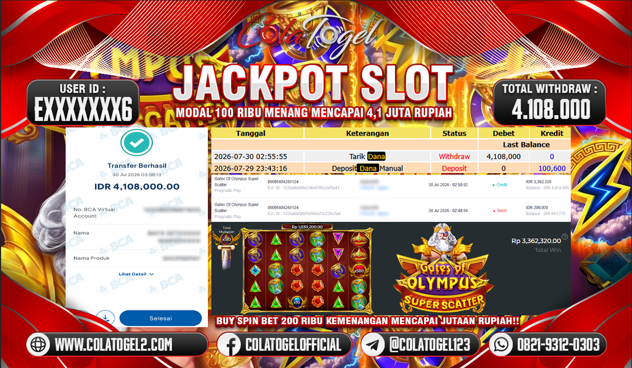 JACKPOT SLOT GACORR!!