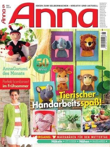 Anna Ideen zum Selbermachen Magazin Mai No 05 2024
