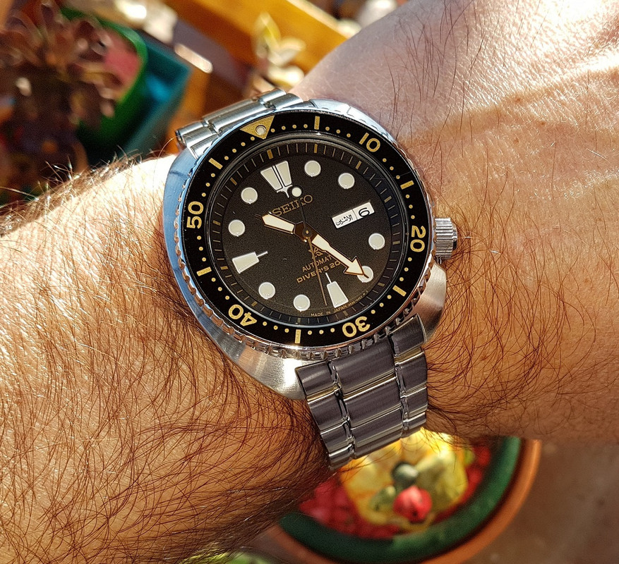 Seiko Prospex SRP775 'Turtle' Cal. 4R36 Auto 200M  (1)