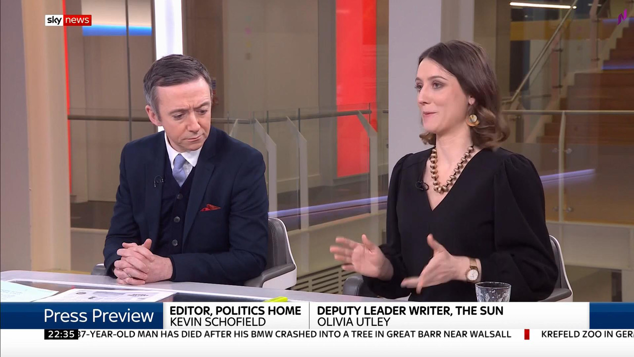 01 January - 22.00.00 - Sky News. All the latest news from Sky N