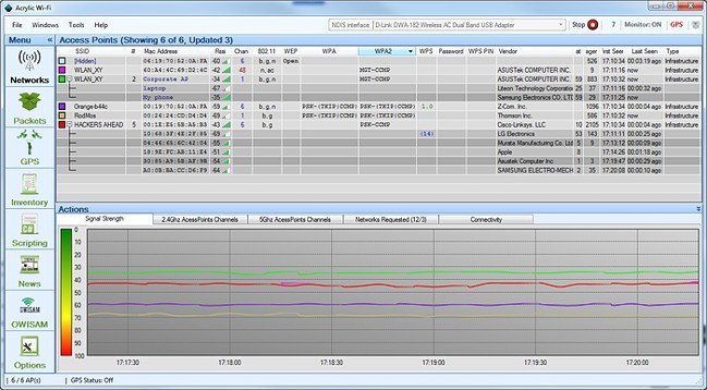 Acrylic Wi-Fi Analyzer Home 4.5.8158.18226