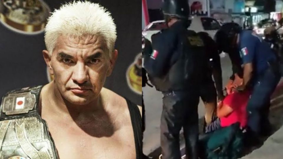 VIDEOS: Tras quedar en la ruina y vender tacos para vivir, el luchador 'Shocker' fue detenido por esta razón