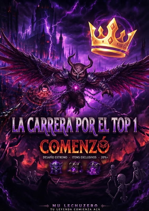 🦉La carrera por el Top 1 comenzó🦉