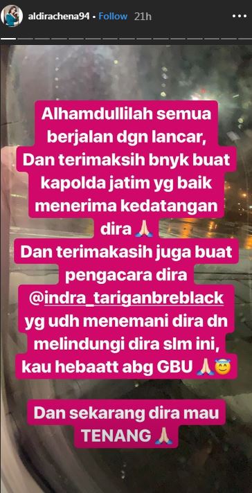 Unggahan Aldira Chena
