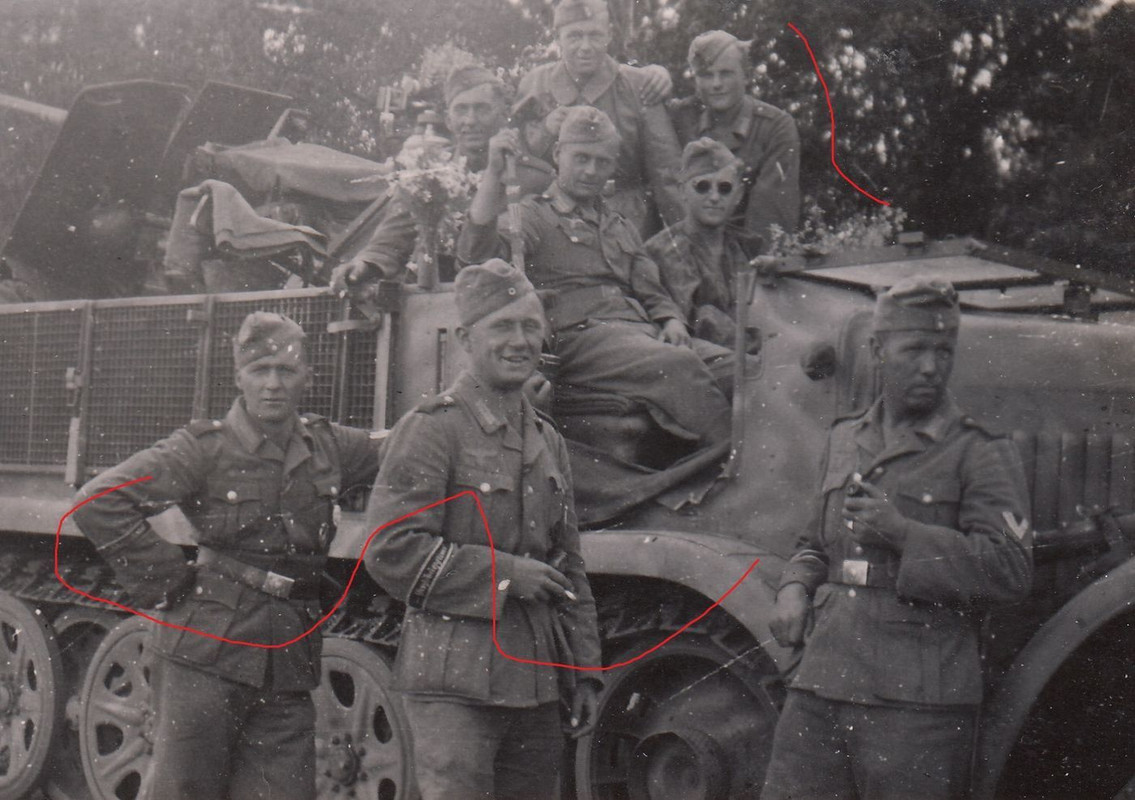 Foto Soldat GD Großdeutschland Litauen Einsatz 1