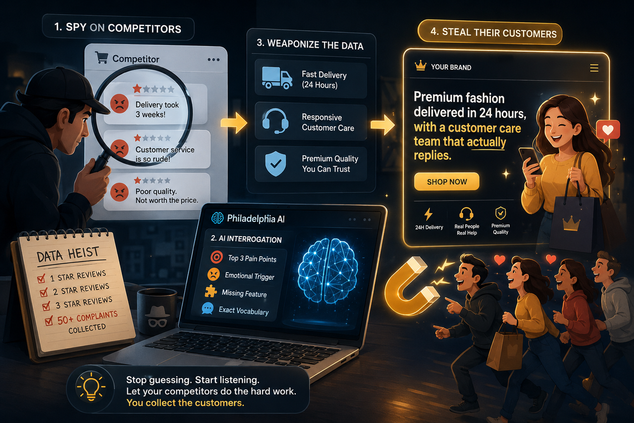 Spy on Competitors with AI