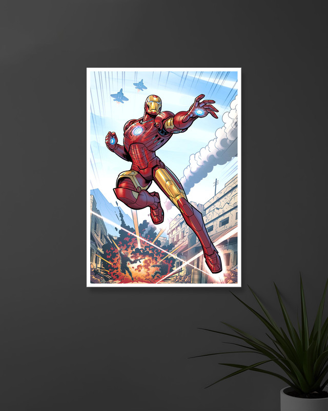 Iron Man #02 | Marvel Movies | Superhero Poster
