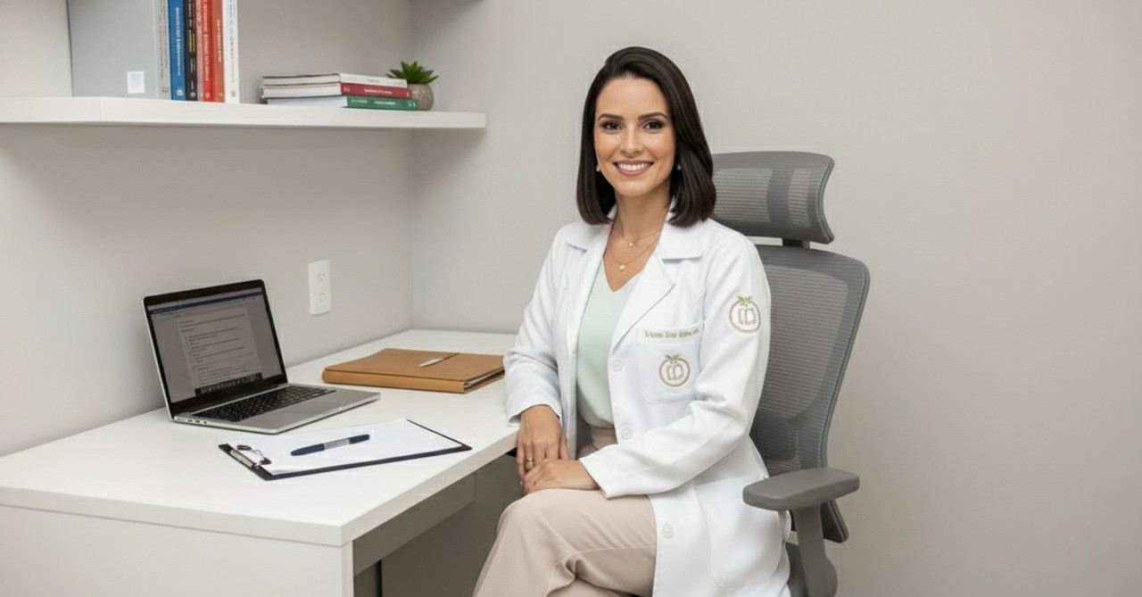 Portrait of nutritionist Larissa Martins