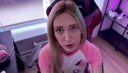 OnlyFans – Loly Nebel – Stepsister Is Engaged In Webcam!