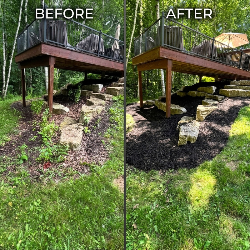 Bellevue WI Mulch Installation | Same-Day Quote | Wisco Bros