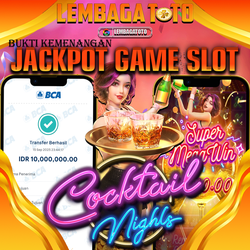 BUKTI JACKPOT 16 SEPTEMBER LEMBAGATOTO COCKTAIL NIGHT  Rp.10.000.000,- LUNAS
