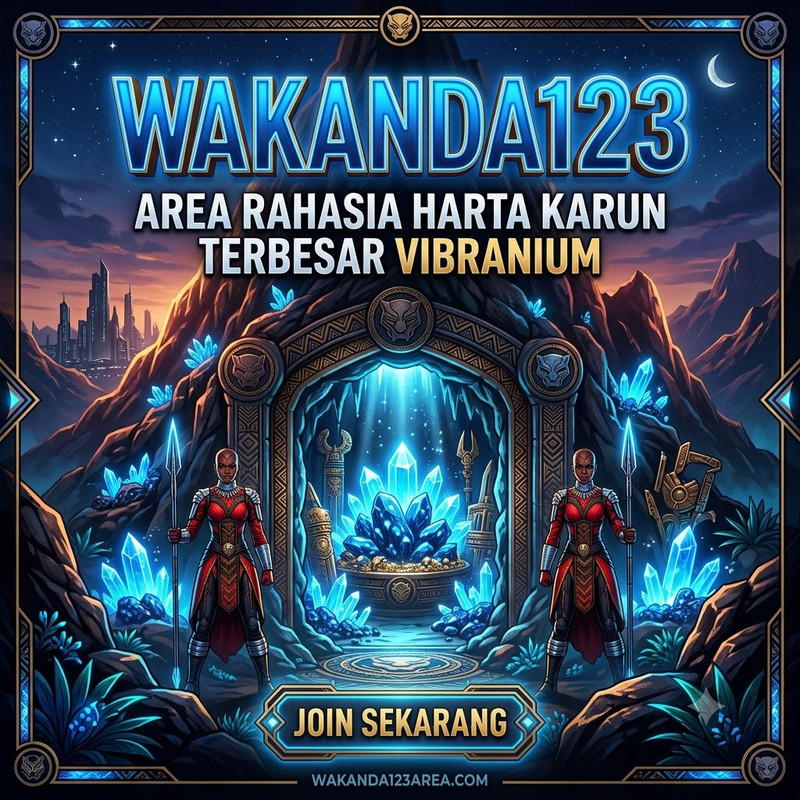 WAKANDA123 AREA RAHASIA HARTA KARUN TERBESAR VIBRANIUM