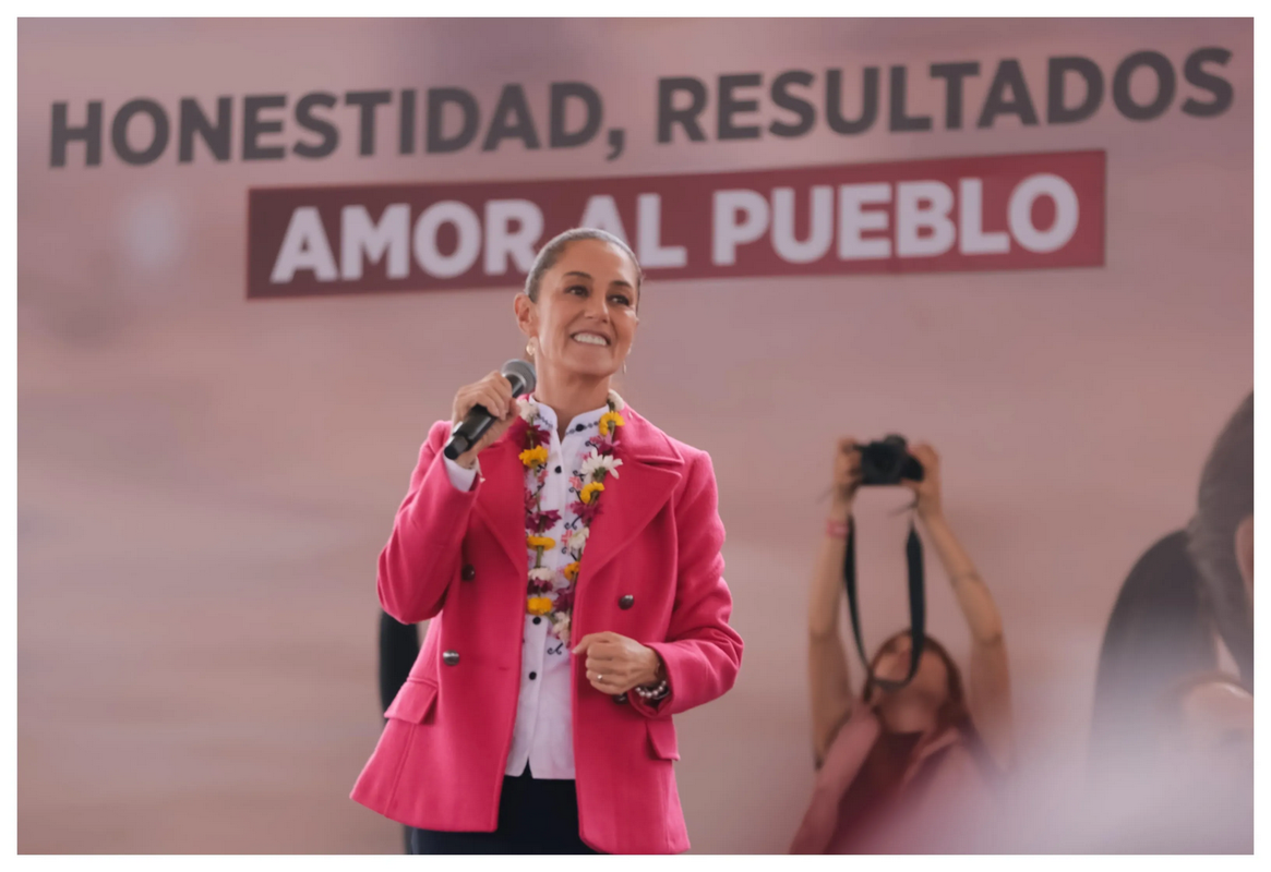 Represento a las mujeres mexicanas, asegura Sheinbaum 