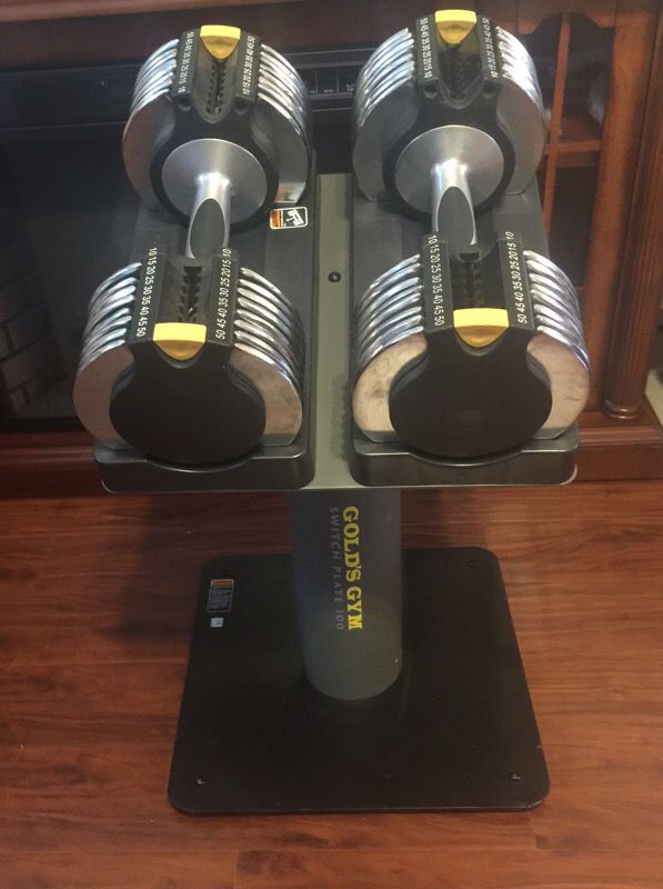 Gold's gym adjustable weights sale