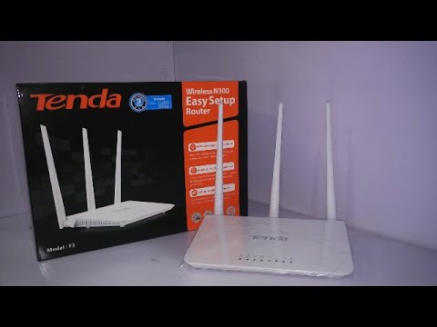 Mengganti Password Tenda F3