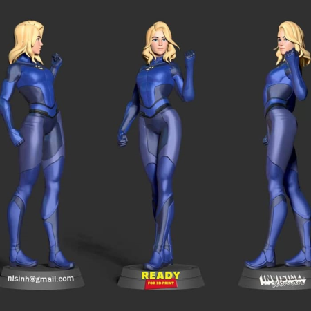 The Invisible Woman – 3D Print Model