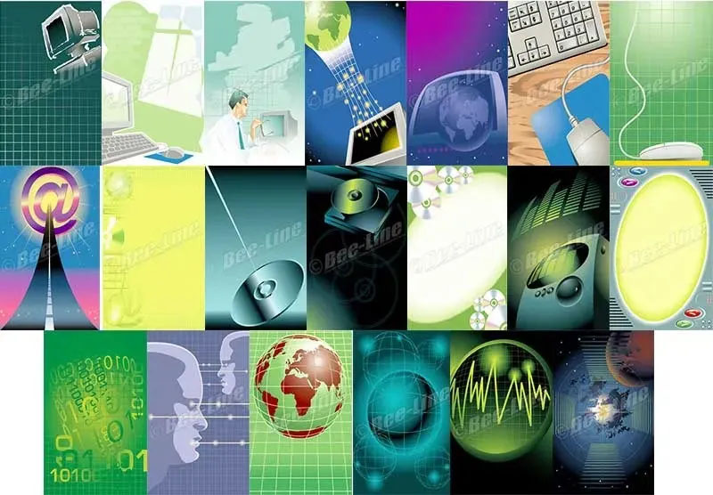 vectores Informática y TI, Computers & IT