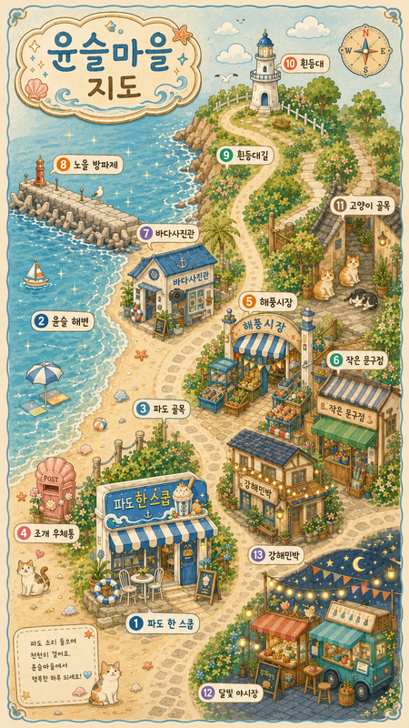 Yunseul Village Map