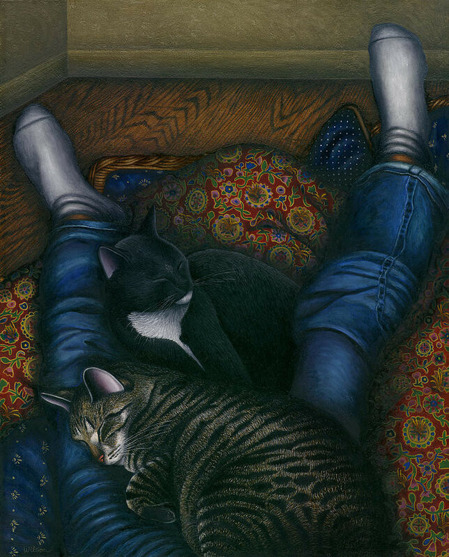 08-we-3-nap-with-my-cats-carol-wilson