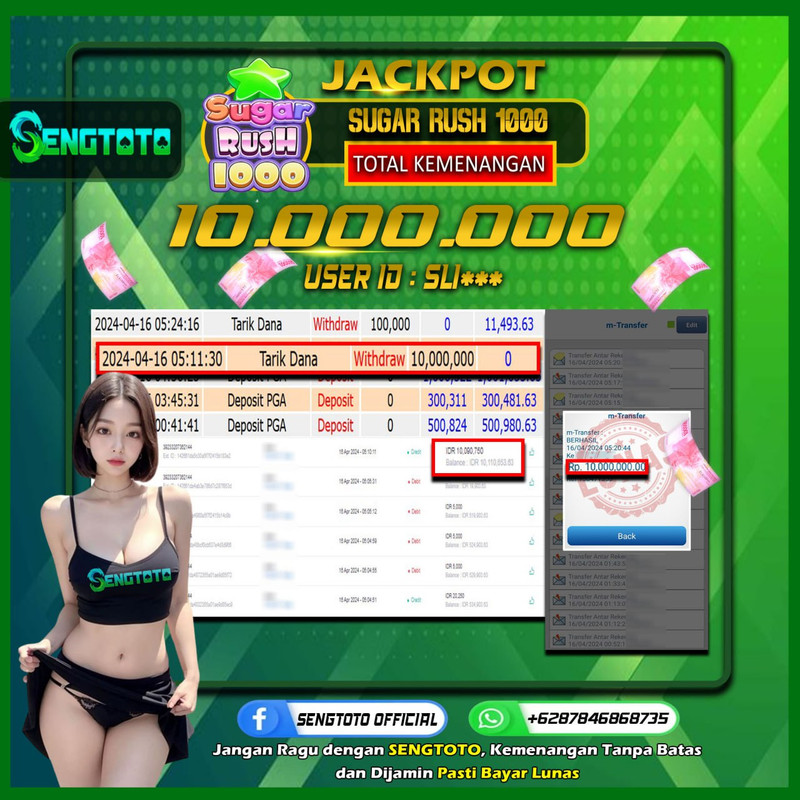 BUKTI PEMBAYARAN SLOT SUGAR RUSH 1000