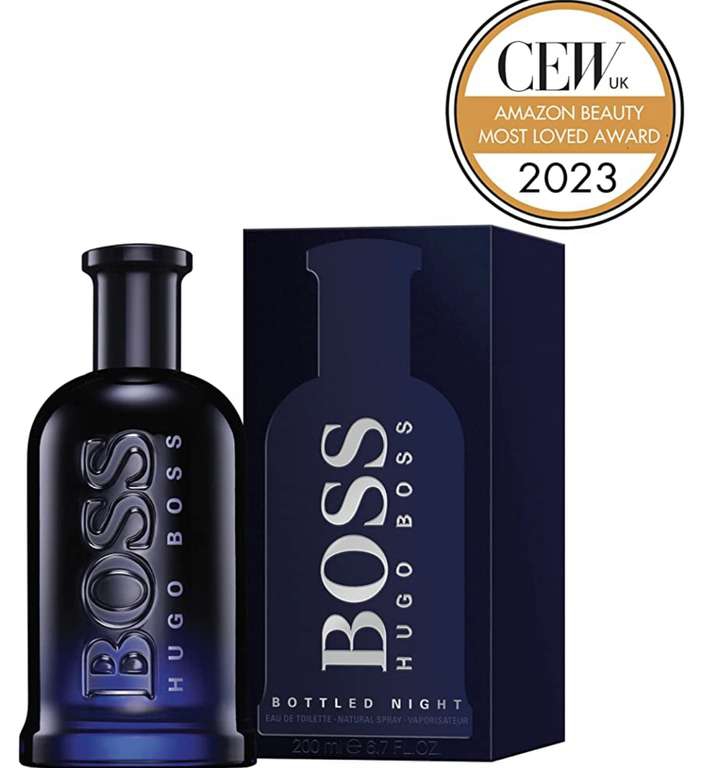 Amazon: Hugo boss - Bottled Night 200 ml 
