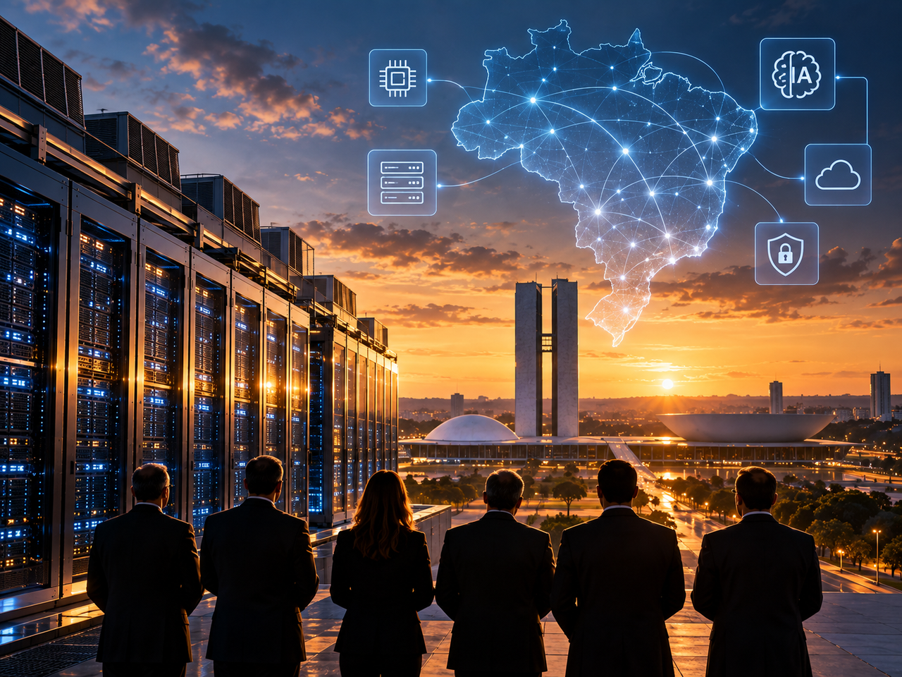 IA, data centers e soberania digital entram na eleição de 2026 mas os candidatos querem Brasis tecnológicos diferentes