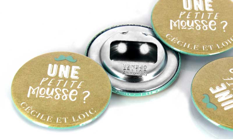 Décapsuleur aimanté mariage