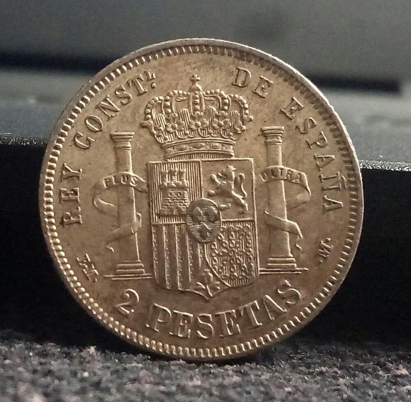 2 pesetas 1879. Alfonso XII 2019106-13711567