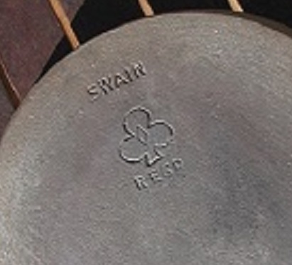Swain 12 incher base showing the  registered trademark -
