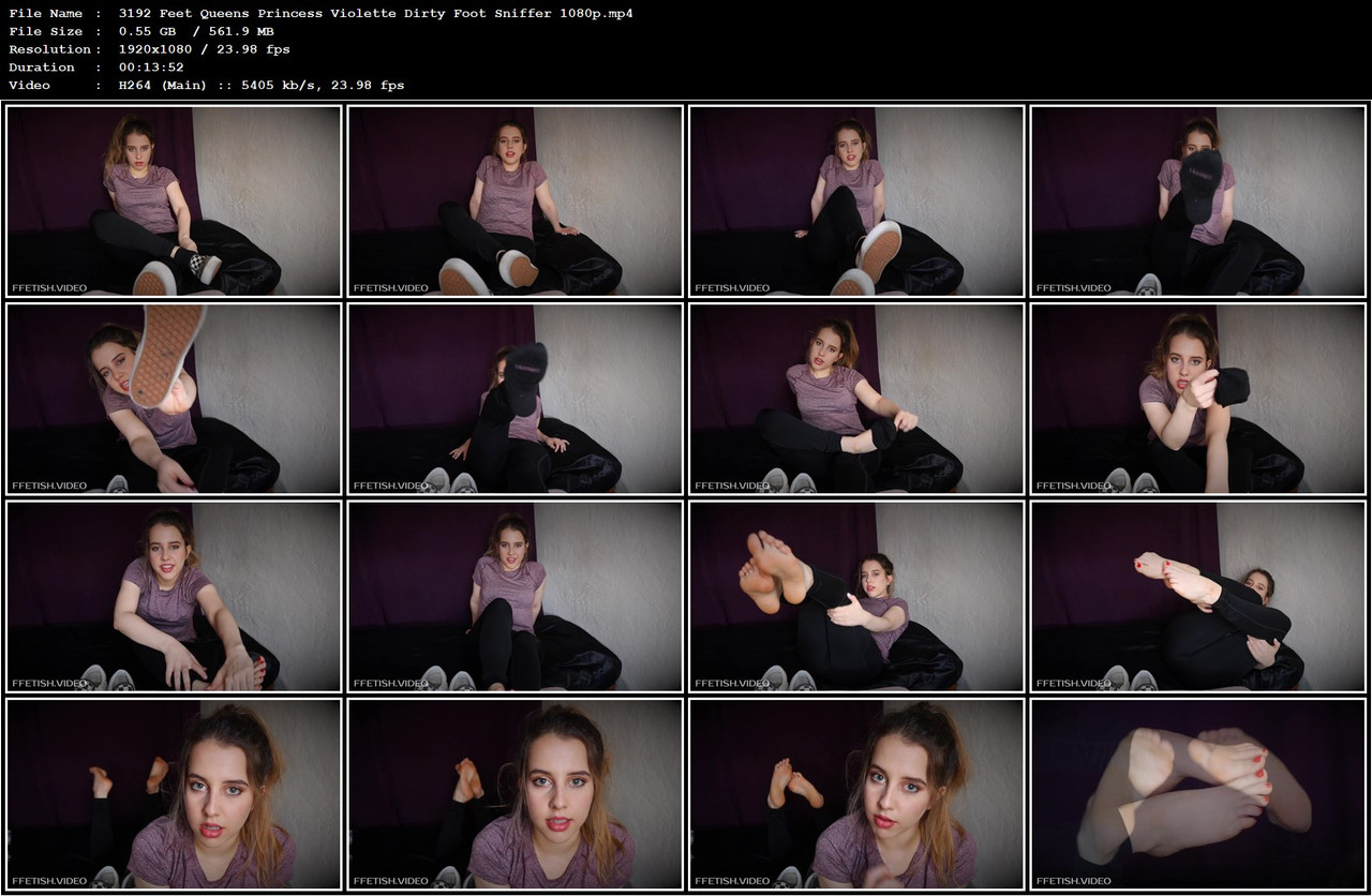 3192 Feet Queens Princess Violette Dirty Foot Sniffer 1080p mp4