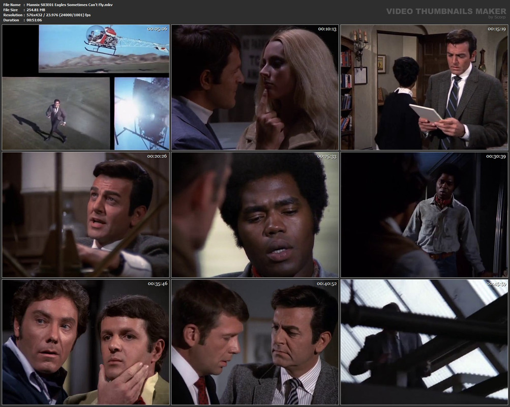Mannix S03E01 Eagles Sometimes Can't Fly.mkv