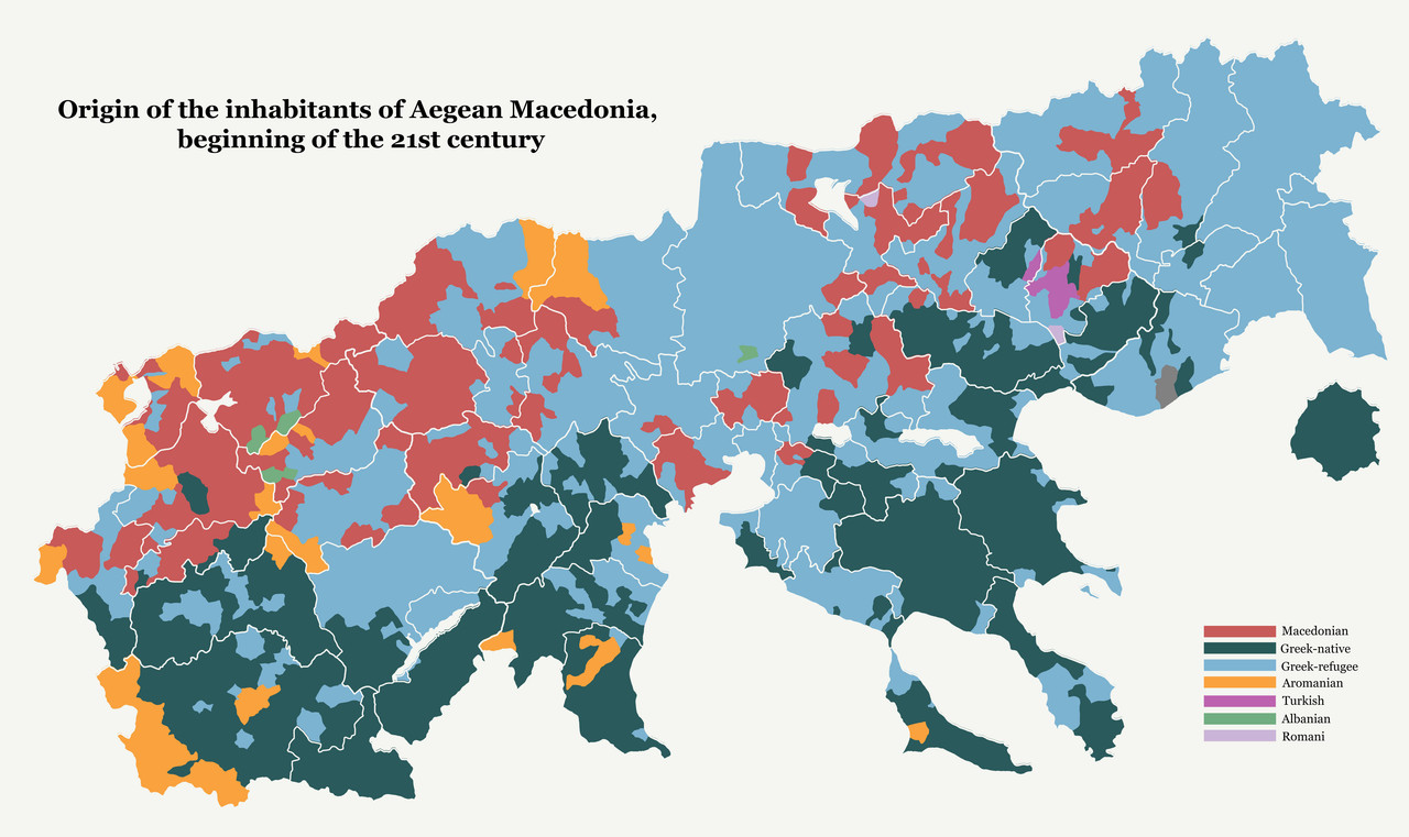 Makedonija-porijeklo stanovništva X!.stoljeće