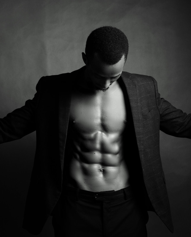 Black and White Fitness Campaign